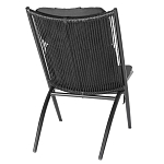 Кресло плетеное с мягкими подушками для сиденья и спины Hancock варинант исполнения - 6 | Loft Concept в Красноярске