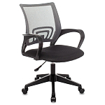 Офисное кресло с основанием из черного пластика Desk chairs Grey варинант исполнения - 1 | Loft Concept в Красноярске