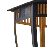 Подвесной светильник в форме фонаря чёрного цвета Black Lantern варинант исполнения - 1 | Loft Concept в Красноярске