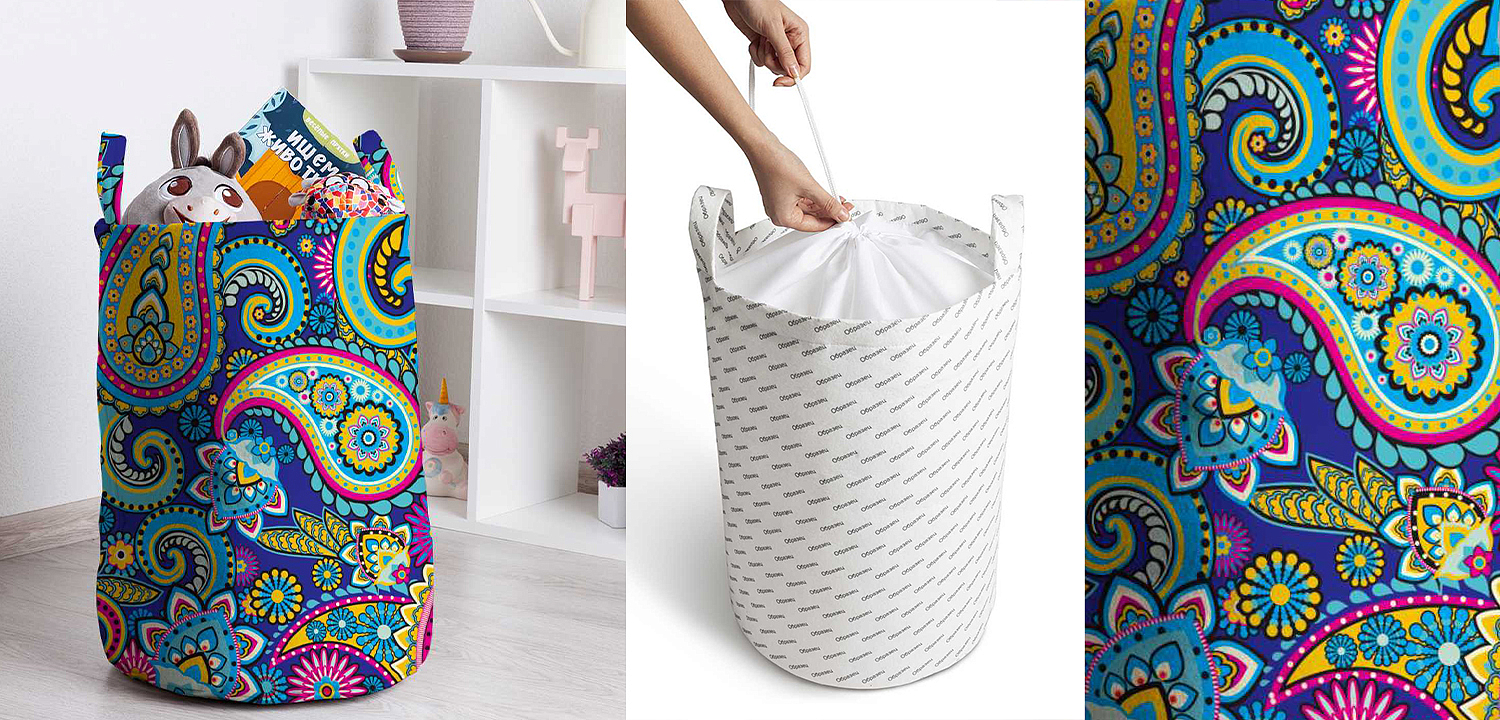 Корзина Paisley Basket Корзина Paisley Basket - Loft-Concept в Красноярске