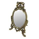 Зеркало настольное в бронзовой раме Majestic Bronze Mirrors  варинант исполнения - 1 | Loft Concept в Красноярске