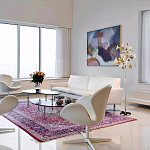 Торшер в виде белых и золотых цветов каллы Refined Taste of Light варинант исполнения - 1 | Loft Concept в Красноярске