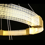 Люстра подвесная светодиодная Apolon Gold варинант исполнения - 4 | Loft Concept в Красноярске