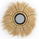 Зеркало с бахромой WICKER MIRROR 100 варинант исполнения - 1 | Loft Concept в Красноярске