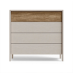 Комод 4 ящика с подсветкой на рельефном фасаде Warm Industrial варинант исполнения - 5 | Loft Concept в Красноярске