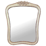 Настенное зеркало в деревянной состаренной раме Martine Wall Mirror варинант исполнения - 1 | Loft Concept в Красноярске