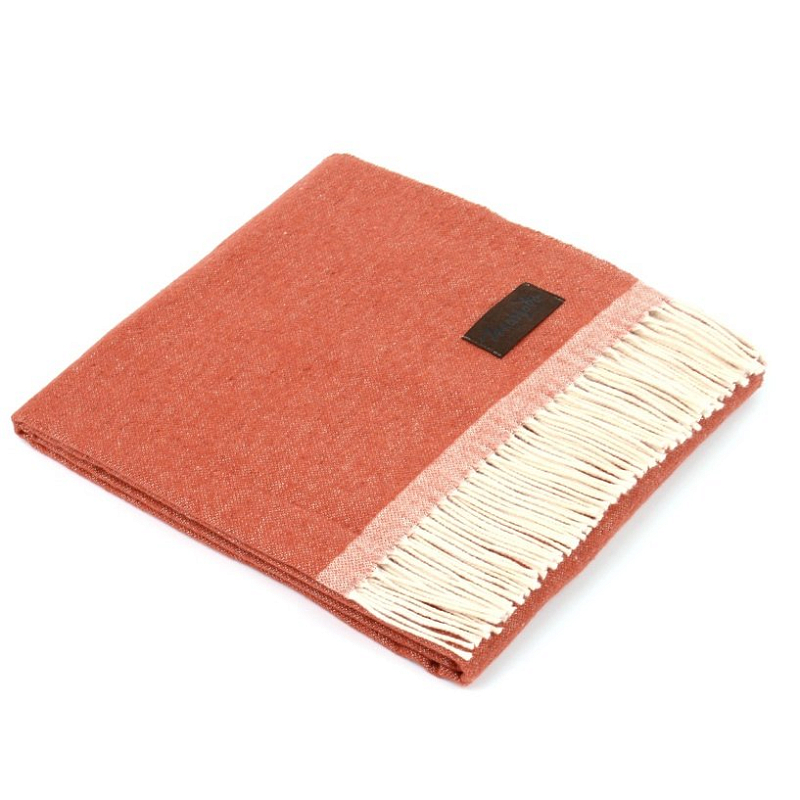 Плед SARA 2000 Marzotto Красный в Красноярске | Loft Concept 