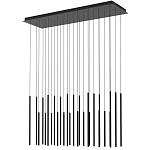 Люстра каскадная черная Black Cascade Chandelier варинант исполнения - 1 | Loft Concept в Красноярске