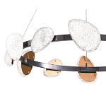 Люстра подвесная круглая с овальными плафонами Iona chandelier варинант исполнения - 7 | Loft Concept в Красноярске