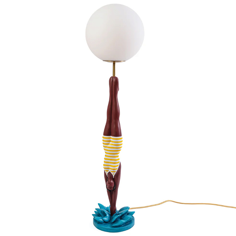 Настольная лампа Seletti Diver Red Мульти в Красноярске | Loft Concept 