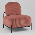 Кресло Стоун велюр рельефный коралловый варинант исполнения - 1 | Loft Concept в Красноярске