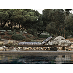 Шезлонг на металлическом каркасе с регулируемой спинкой GUELL Sunbed варинант исполнения - 9 | Loft Concept в Красноярске