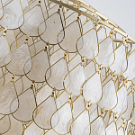 Люстра многоярусная с декором из натуральной морской ракушки Iridescent Light варинант исполнения - 9 | Loft Concept в Красноярске