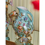 Кувшин с птичкой и  цветочным рисунком Blue Garden варинант исполнения - 5 | Loft Concept в Красноярске