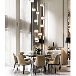 Каскадная люстра с сферическими плафонами из акрила Veva Lamps Chandelier варинант исполнения - 4 | Loft Concept в Красноярске