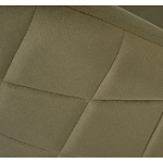 Стул велюровый хаки на золотистых металлических ножках Vendramin Chair варинант исполнения - 5 | Loft Concept в Красноярске