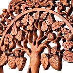 Панно из дерева LeafBerry Panel With Trees варинант исполнения - 2 | Loft Concept в Красноярске