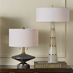 Настольная лампа с конусовидным каменным корпусом Regency варинант исполнения - 3 | Loft Concept в Красноярске