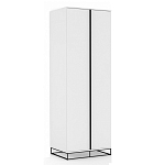 Двухдверный шкаф белого цвета Strict Lines варинант исполнения - 2 | Loft Concept в Красноярске