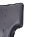 Стул серый из искуственной кожи на 4-х ножках Enigma Gray варинант исполнения - 4 | Loft Concept в Красноярске