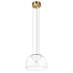 Подвесной светильник с куполообразным прозрачным стеклянным плафоном Grada Light варинант исполнения - 5 | Loft Concept в Красноярске
