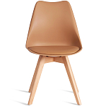 Стул с мягким сиденьем Arvika Latte варинант исполнения - 5 | Loft Concept в Красноярске