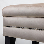 Мягкая банкетка с зоной для хранения Casket Beige варинант исполнения - 3 | Loft Concept в Красноярске