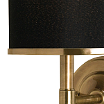 Бра с черным цилиндрическим абажуром Mid Century варинант исполнения - 1 | Loft Concept в Красноярске