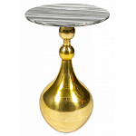 Кофейный столик с мраморной столешницей Sleeve Arabia варинант исполнения - 1 | Loft Concept в Красноярске