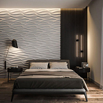 Гипсовая 3D Панель M-01 варинант исполнения - 3 | Loft Concept в Красноярске