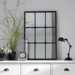 Зеркало-окно Rect Black 90 варинант исполнения - 2 | Loft Concept в Красноярске