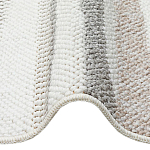 Ковер из полиэстера с узором Light Zebra варинант исполнения - 3 | Loft Concept в Красноярске