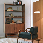 Кресло с каркасом из темного дерева Estay Chair варинант исполнения - 7 | Loft Concept в Красноярске