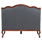 Диван двухместный из натурального бука цвета антрацит Solid Luxury варинант исполнения - 2 | Loft Concept в Красноярске