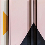 Дизайнерский комод с геометрическим рисунком Arredi варинант исполнения - 2 | Loft Concept в Красноярске