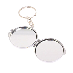 Зеркало брелок карманное двухстороннее из натурального камня Оникс Silver Stone Mirrors варинант исполнения - 6 | Loft Concept в Красноярске