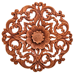 Панно из дерева цветы Panel With Trees варинант исполнения - 1 | Loft Concept в Красноярске