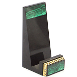 Подставка для телефона из натурального камня малахит Stone Stand варинант исполнения - 1 | Loft Concept в Красноярске