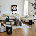 Приставной столик из массива манго AMORPHOUS варинант исполнения - 3 | Loft Concept в Красноярске