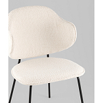 Стул Bellamy букле молочный варинант исполнения - 2 | Loft Concept в Красноярске