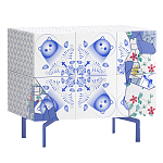 Тумба на синих ножках Grande Re Rblue варинант исполнения - 1 | Loft Concept в Красноярске