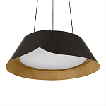 Подвесной светильник круглый с контрастной внутренней отделкой Assol Сup варинант исполнения - 3 | Loft Concept в Красноярске