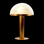 Настольная лампа c абажуром в форме купола из натурального камня  Heavenly Harmony варинант исполнения - 1 | Loft Concept в Красноярске