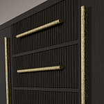 Буфет Primo с тремя ящиками и двумя фасадами Темный орех варинант исполнения - 7 | Loft Concept в Красноярске