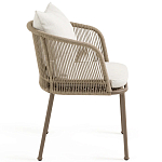 Кресло уличное Bonnie Beige Chair варинант исполнения - 3 | Loft Concept в Красноярске