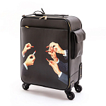 Чемодан дорожный SELETTI Travel Kit Trolley Lipstick Black варинант исполнения - 3 | Loft Concept в Красноярске