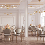 Бра с золотым основанием и прозрачным плафоном цилиндрической формы Golden Geometry варинант исполнения - 3 | Loft Concept в Красноярске