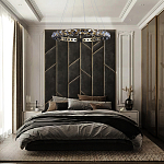 Люстра круглая подвесная с хрустальными элементами на золотом основании Диаметр 79 см Ring Horizontal варинант исполнения - 5 | Loft Concept в Красноярске