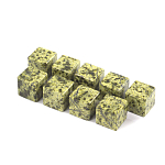 Камни для охлаждения виски из натурального камня змеевик Natural Stone Cube варинант исполнения - 4 | Loft Concept в Красноярске