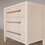 Комод Primo с 3 выдвижными ящиками Светлый дуб варинант исполнения - 2 | Loft Concept в Красноярске